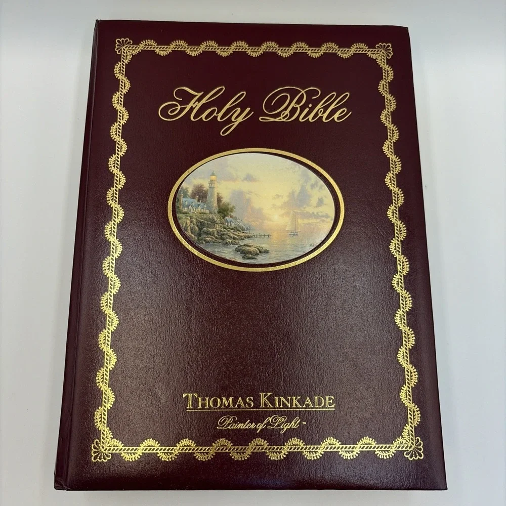 VTG Holy Bible 2002 NKJV  Thomas Kinkade Painter Of Light New King James Version